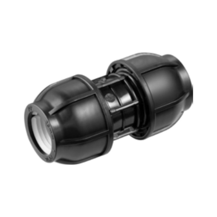 Fitting HDPE Straight Coupler Oneadd Compression
