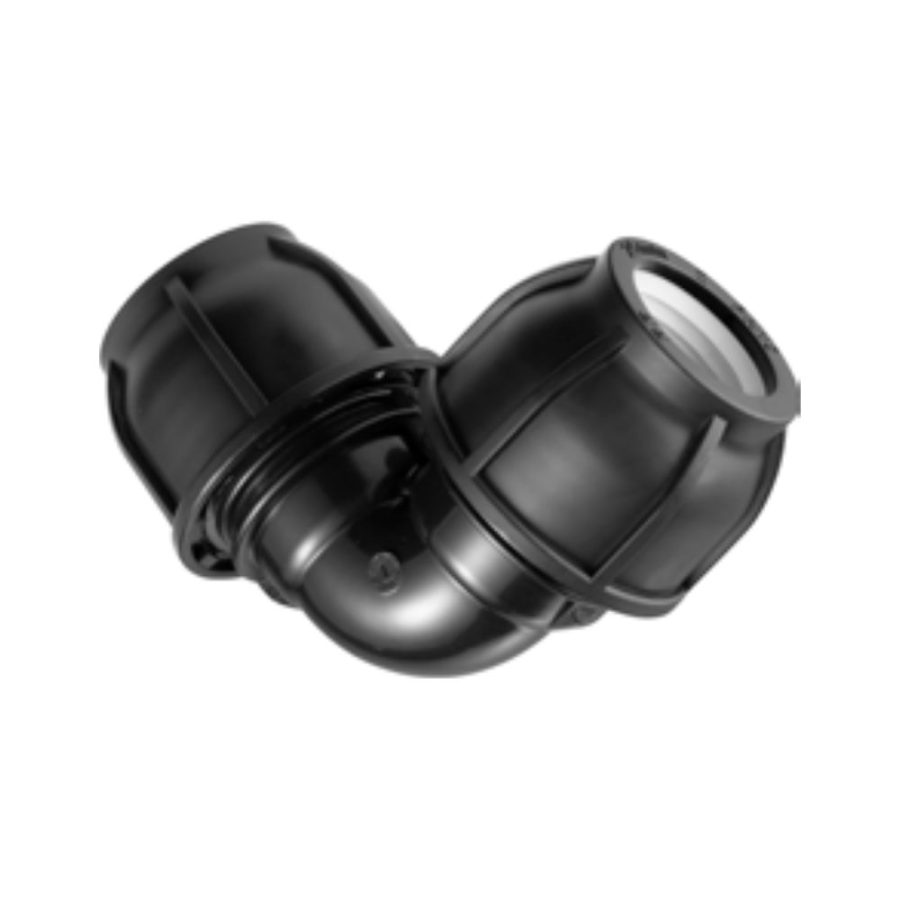 Fitting HDPE 90° Elbow Oneadd Compression