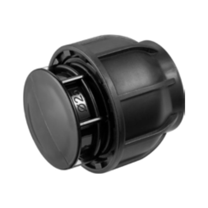 Fitting HDPE End Cap Oneadd Compression