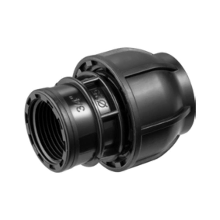 Fitting HDPE Female Threaded Coupler Oneadd Compression